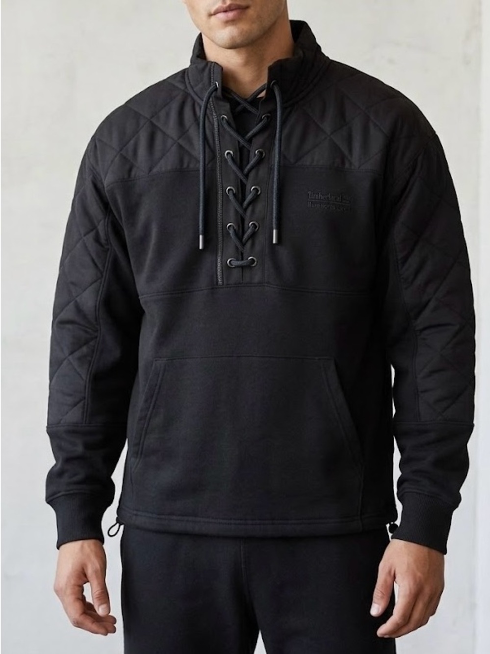 Timberland Future 73 x Humberto Leon Funnel Neck Sweatshirt Black Men’s Size M
